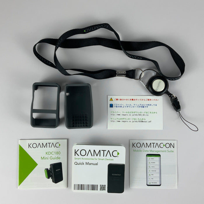 【中古品】KDC180HUJ バーコードエンジン+RFID搭載モデル + KDC180-RT-D リングトリガ