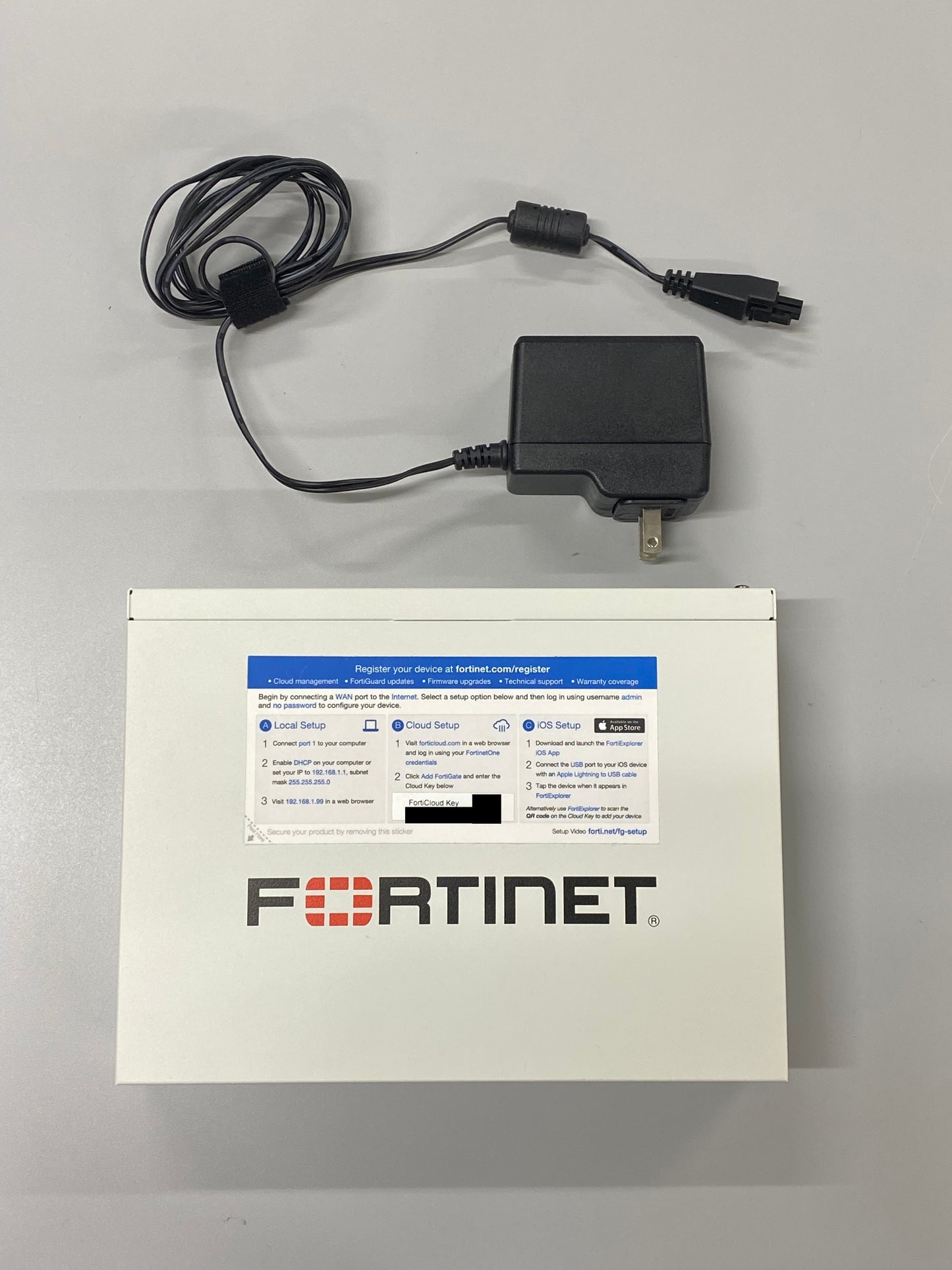 【中古品】UTM Fortigate-40F(ライセンスなし)