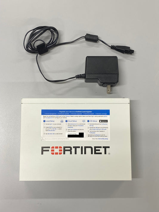 【中古品】UTM Fortigate-40F（ライセンスなし）