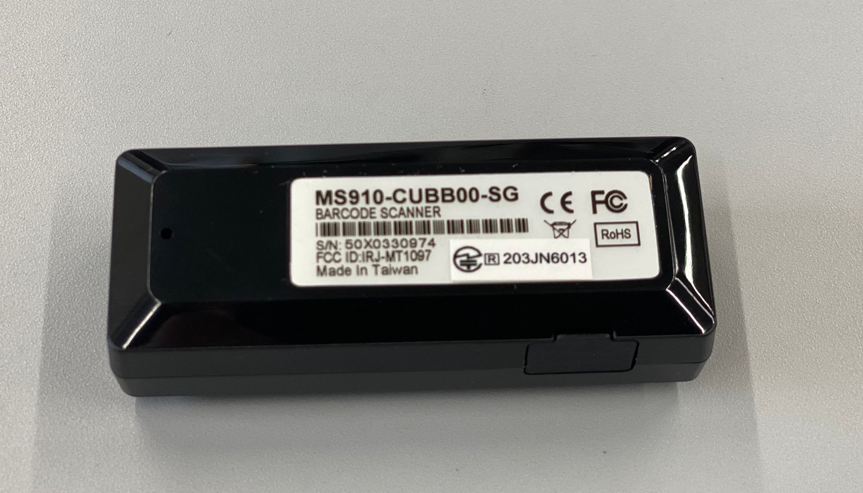 【未使用品】ユニテック・ジャパン MS910ワイヤレスCCDスキャナ　ポケットタイプ MS910-CUBB00-SG